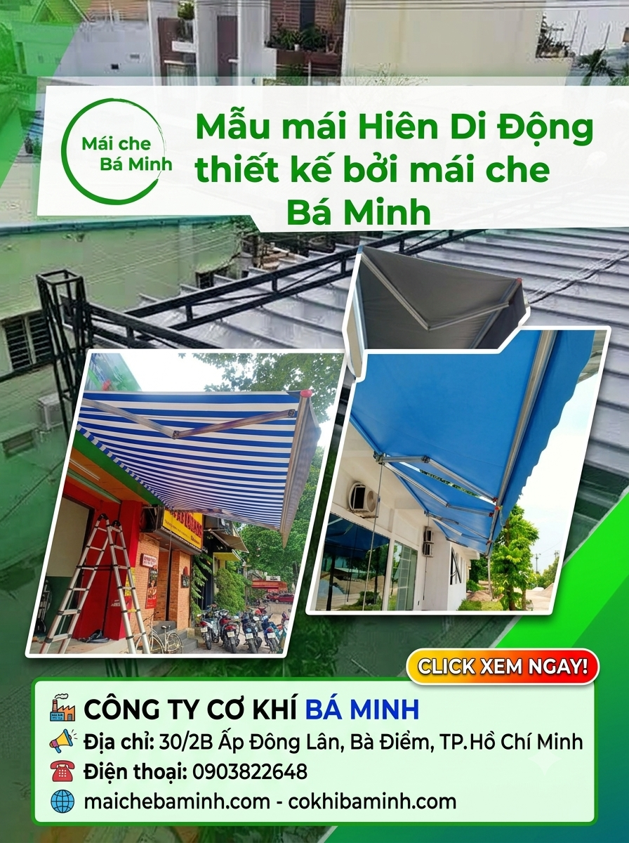 Dịch vụ tại mái che Bá Minh